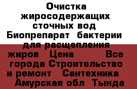 Очистка жиросодержащих сточных вод. Биопрепарат (бактерии) для расщепления жиров › Цена ­ 100 - Все города Строительство и ремонт » Сантехника   . Амурская обл.,Тында г.